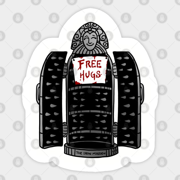 FREE HUGS Sticker by Carlo Betanzos